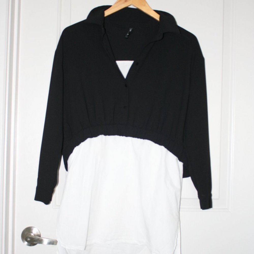 Dress with a blouse